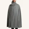 Manteau Gris Elegant Alliance De Modernite Et Sophistication