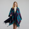 Cape Femme Carreaux Réversible