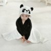 Cape de Bain Bébé Motif Panda