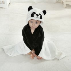 Cape de Bain Bébé Motif Panda