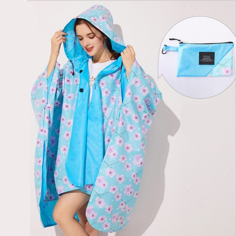 Cape de Pluie Femme Fleurs de Sakura