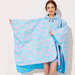 Cape de Pluie Femme Fleurs de Sakura