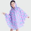 Cape de Pluie Fillette Rose et Violet