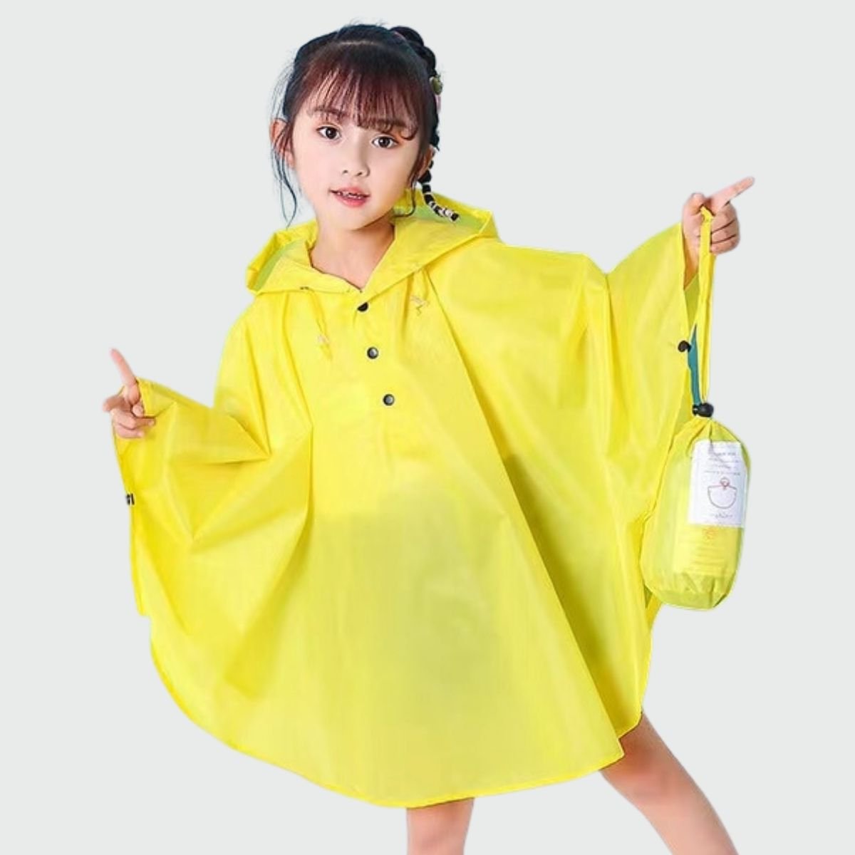 Cape de Pluie Junior Jaune