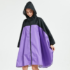Cape de Pluie Femme Noire et Violette