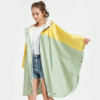 Cape de Pluie Femme Jaune et Vert