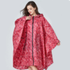 Cape de Pluie Femme Rouge Étoiles
