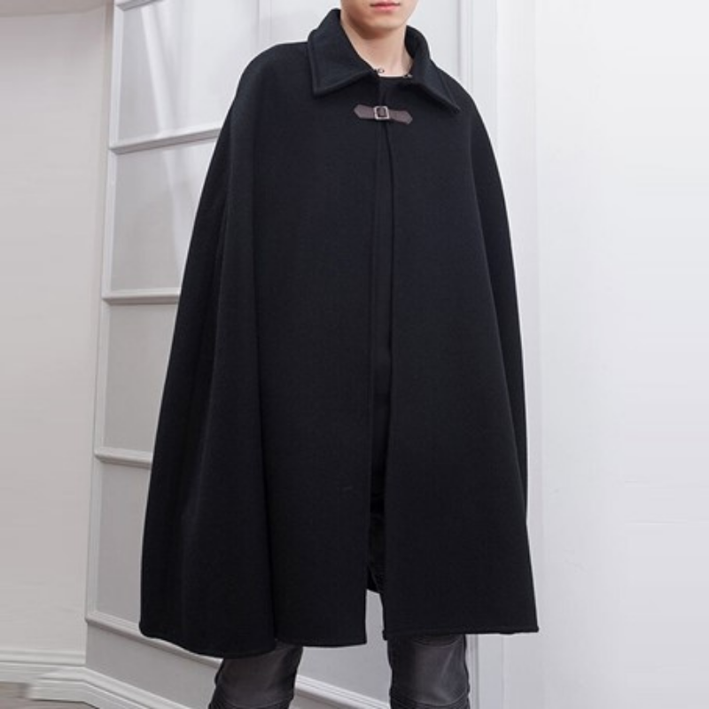 Cape Homme Noire Longue