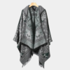 Cape Homme Hiver Motifs Rennes