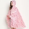 Cape de Pluie Femme Rose Unie