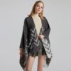 Gilet Poncho Femme Flèches