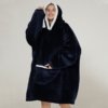 Plaid Poncho Adulte Uni