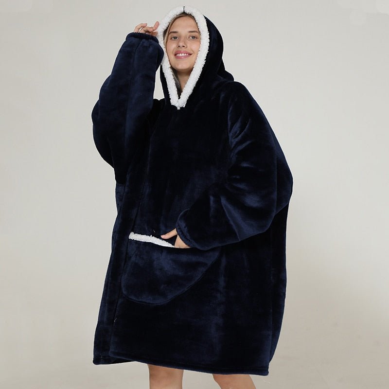 Plaid Poncho Adulte Uni