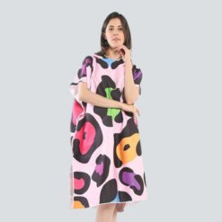 Poncho de Bain Femme Peau d'Animal
