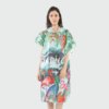 Poncho de Bain Femme Flamants Roses