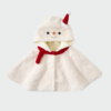 Poncho Bébé Bonhomme de Neige Festif