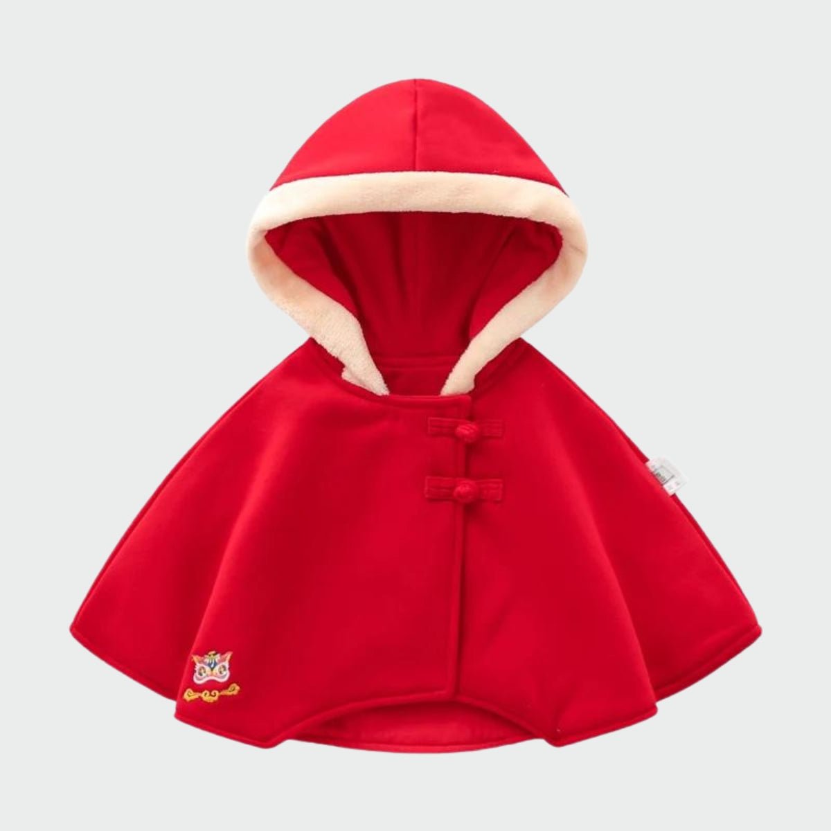 Poncho Bébé Fille Chaperon Rouge