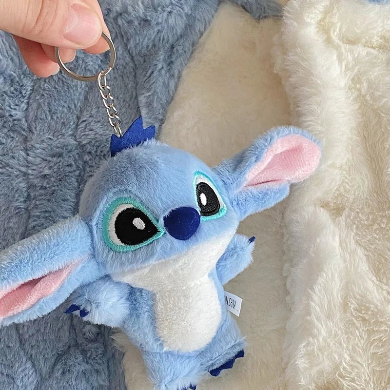 Poncho Bébé Stitch Bleu