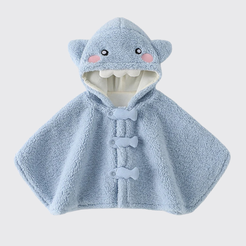 Poncho Bébé Requin pour la Voiture