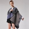 Poncho Femme Boho Motifs