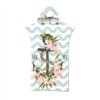 Poncho de Plage Femme Floral