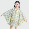 Poncho de Pluie Junior Smileys Jaunes