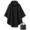 Poncho de Pluie Femme Noir