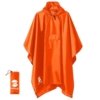 Poncho Homme Pluie Orange