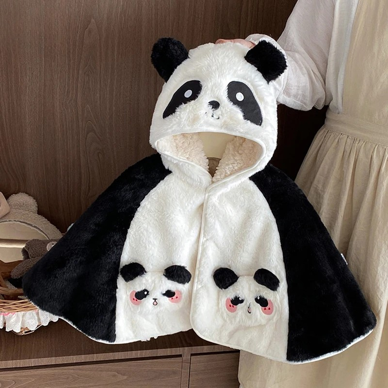 Poncho Bébé Panda de Voyage