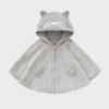 Poncho Enfant Chat à Capuche