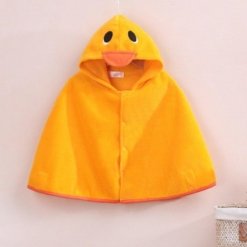 Poncho Enfant Capuche Poussin