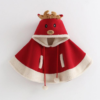 Poncho Enfant Renne de Noël