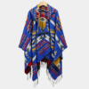 Poncho Homme à Capuche Ethnique