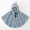 Poncho Garçon Bleu Crête