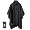 Poncho Homme Pluie Noir