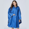 Poncho de Pluie Femme Bleu Poche