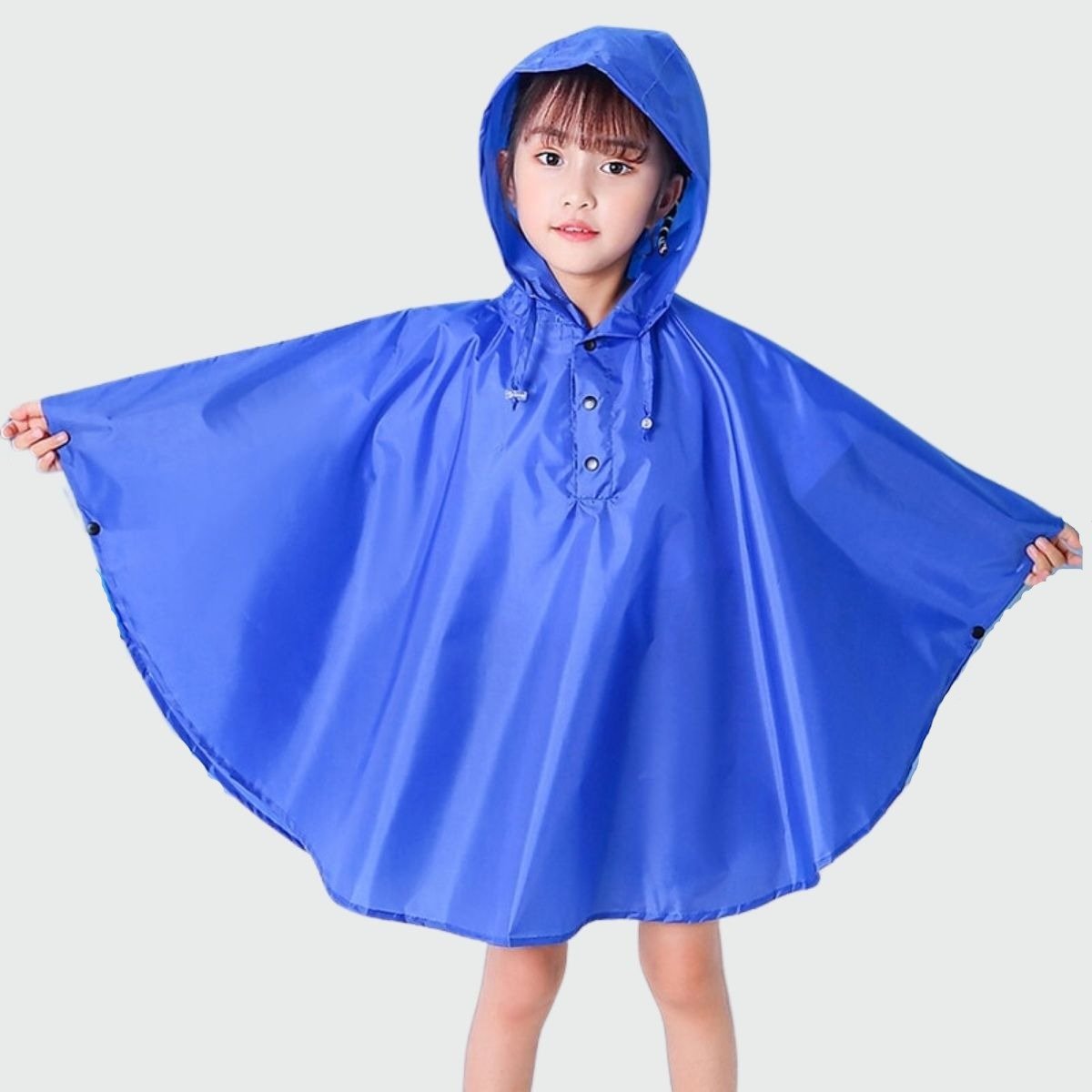 Poncho de Pluie Enfant Bleu Foncé