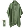Poncho Homme Pluie Vert