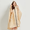 Poncho de Pluie Femme Rayures Jaunes