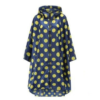 Poncho de Pluie Femme Pois Jaune