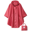 Poncho de Pluie Femme Rose