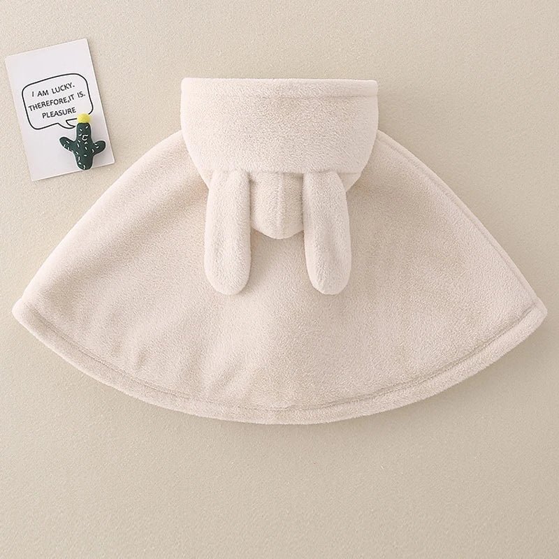 Poncho Polaire Fille Lapin
