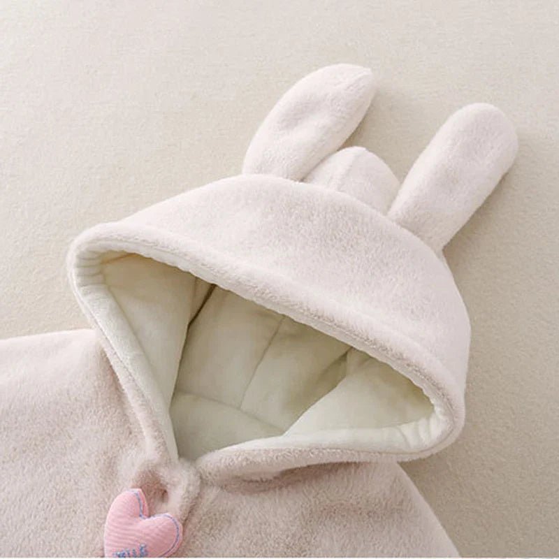 Poncho Polaire Fille Lapin