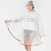 Poncho de Pluie Transparent Femme