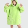Sweat Plaid Enfant Dinosaure Vert