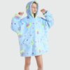 Sweat Plaid Enfant Poney et Lune