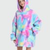 Sweat Plaid Fille Multicolore